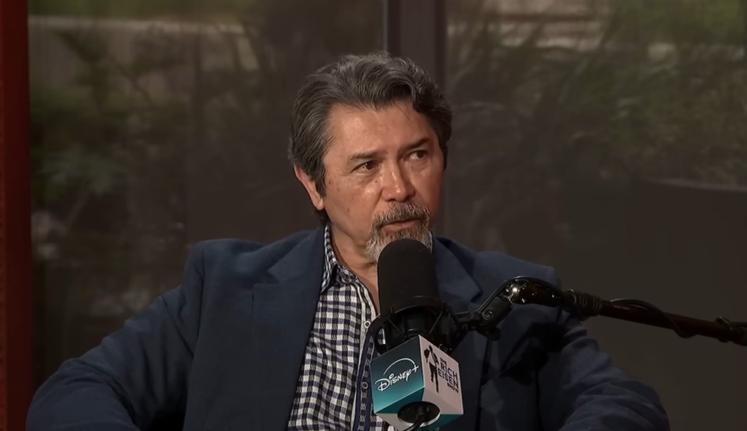 Lou Diamond Phillips appearing on The Rich Eisen Show