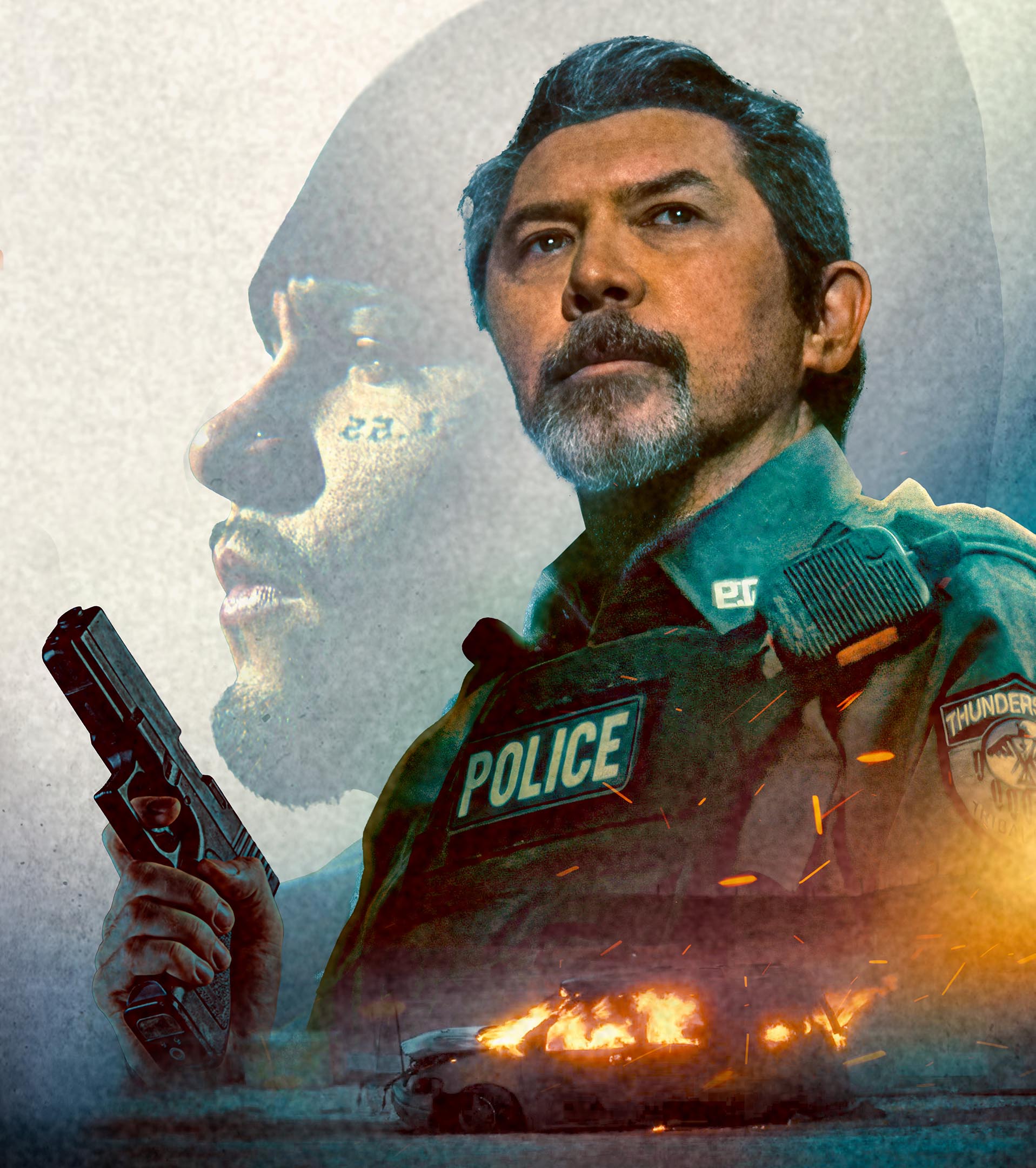 Lou Diamond Phillips as Teddy Sharpe in Gangland