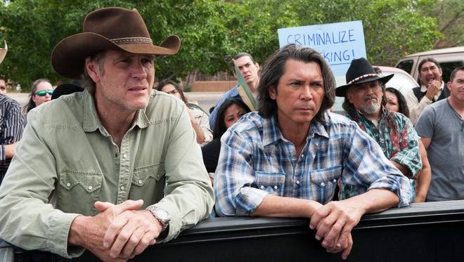 Lou Diamond Phillips as Henry Standing Bear in Longmire